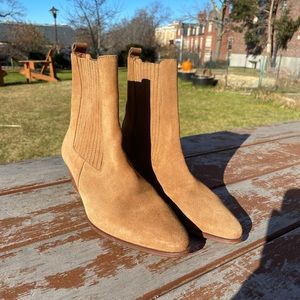 NEW CAMEL SANDRO WESTERN CHELSEA BOOTS